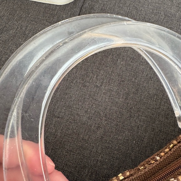 M & G Bertini Vintage Woven Paperbag Purse Lucite Handles Made in Italy 11.5” - Picture 6 of 16